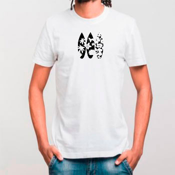Camiseta estampada diseño surf